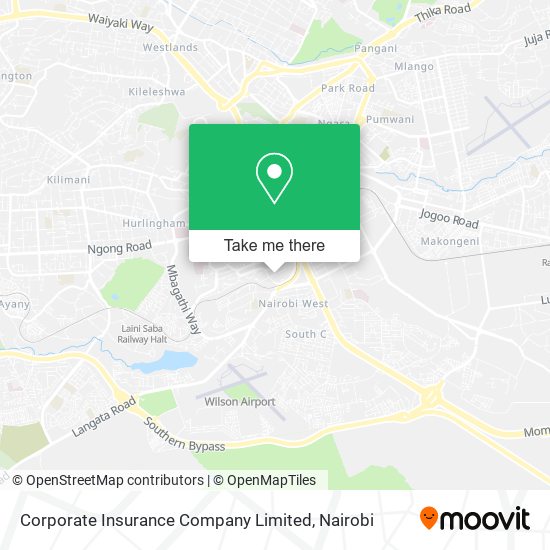Corporate Insurance Company Limited map
