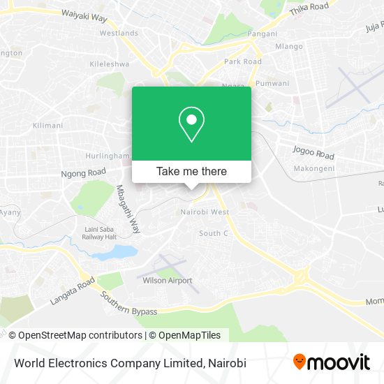 World Electronics Company Limited map