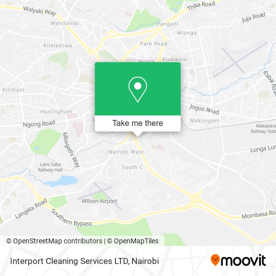 Interport Cleaning Services LTD map