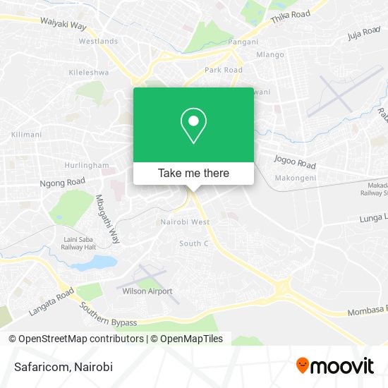 Safaricom map