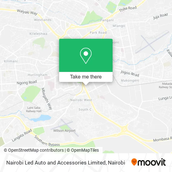 Nairobi Led Auto and Accessories Limited map
