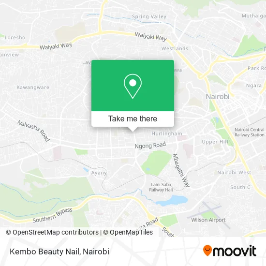 Kembo Beauty Nail map