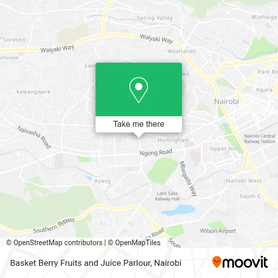 Basket Berry Fruits and Juice Parlour map