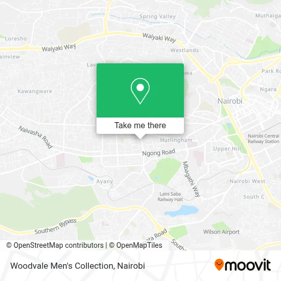 Woodvale Men's Collection map