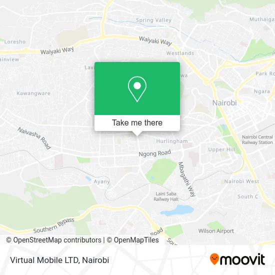 Virtual Mobile LTD map