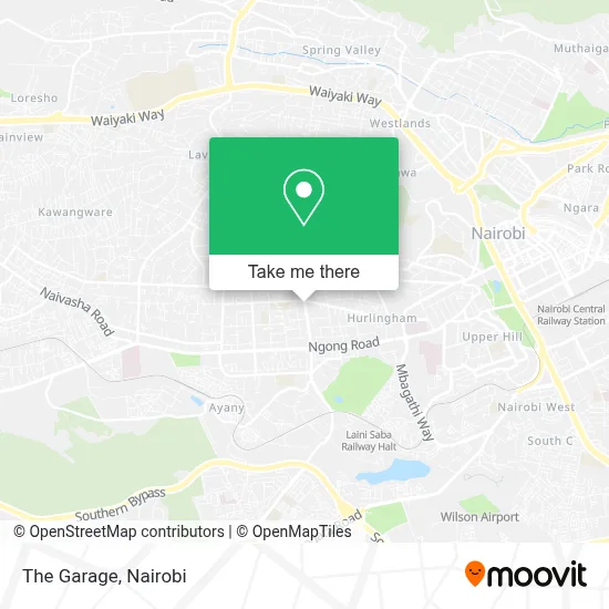 The Garage map