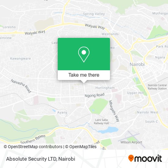 Absolute Security LTD map
