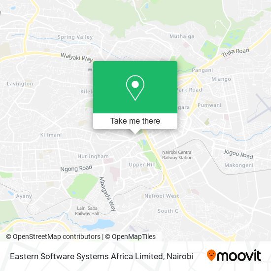 Eastern Software Systems Africa Limited map