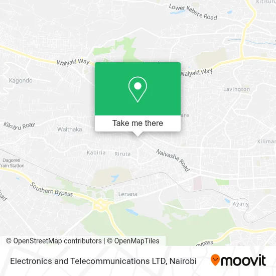 Electronics and Telecommunications LTD map