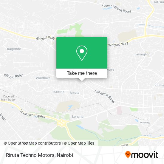 Riruta Techno Motors map