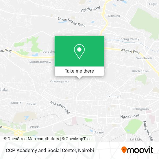 CCP Academy and Social Center map