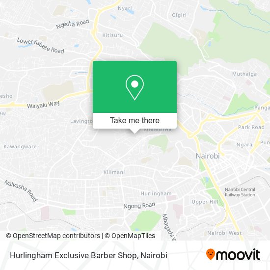Hurlingham Exclusive Barber Shop map