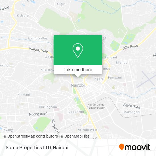 Soma Properties LTD map