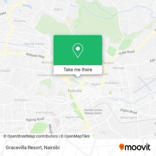 Gracevilla Resort map