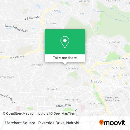 Merchant Square - Riverside Drive map