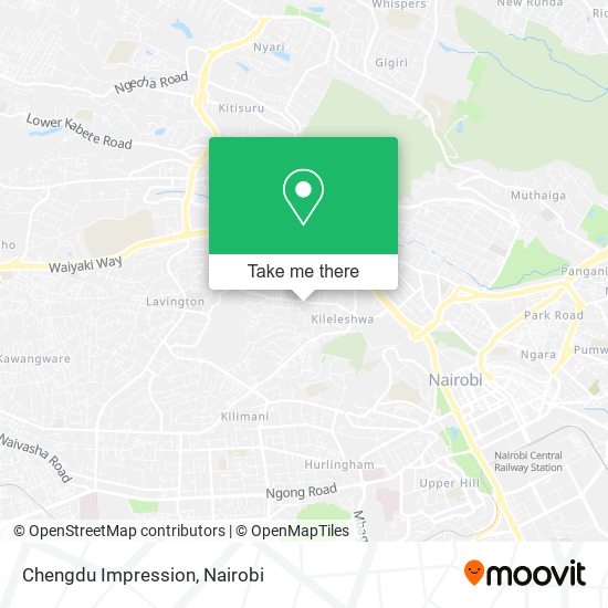 Chengdu Impression map