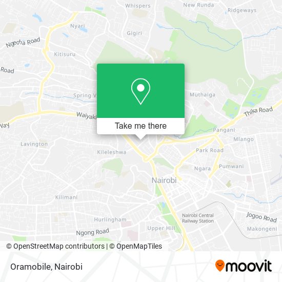 Oramobile map