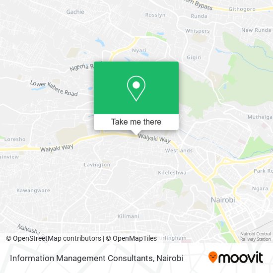 Information Management Consultants map