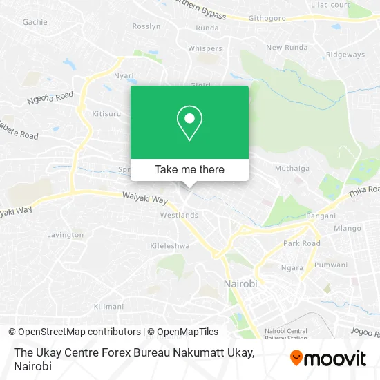 The Ukay Centre Forex Bureau Nakumatt Ukay map
