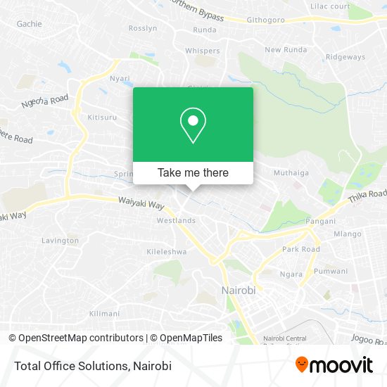 Total Office Solutions map