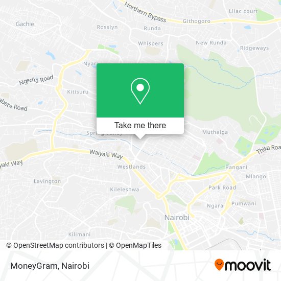 MoneyGram map