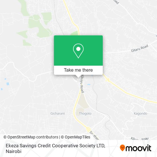 Ekeza Savings Credit Cooperative Society LTD map