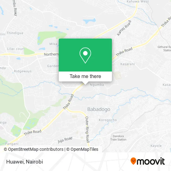 Huawei map