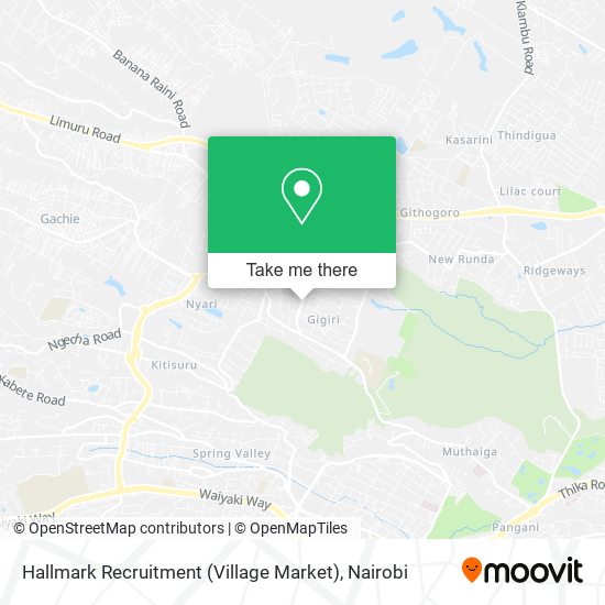 Hallmark Recruitment (Village Market) map