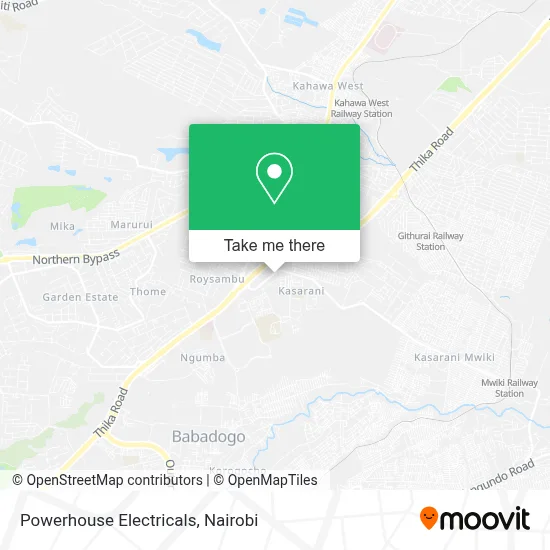 Powerhouse Electricals map