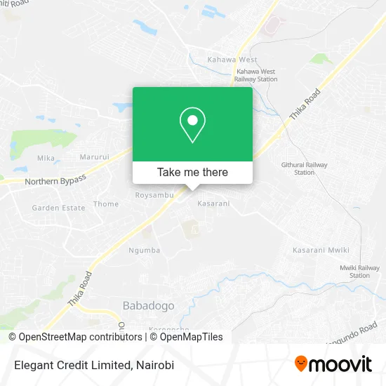 Elegant Credit Limited map