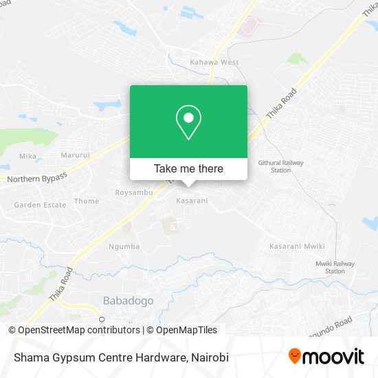 Shama Gypsum Centre Hardware map