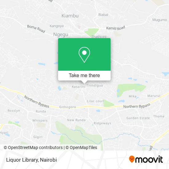 Liquor Library map