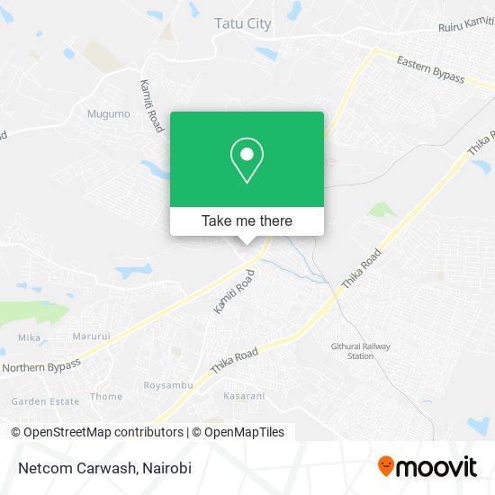 Netcom Carwash map