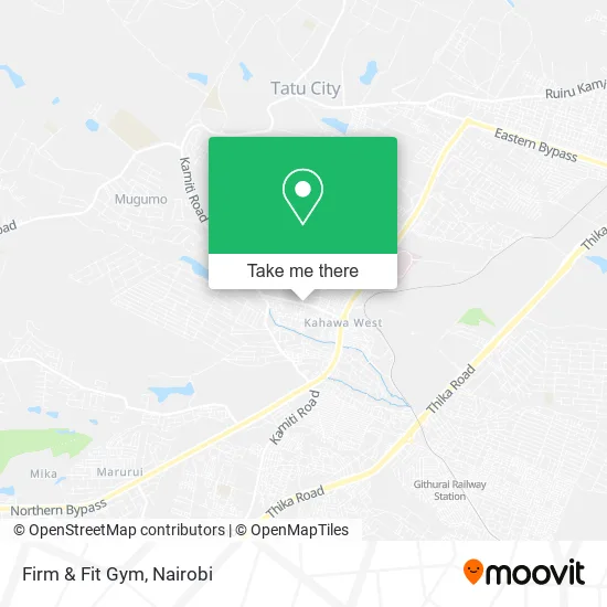 Firm & Fit Gym map