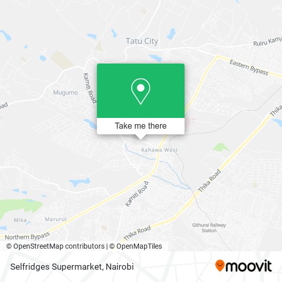 Selfridges Supermarket map