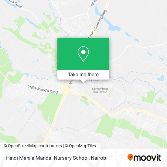 Hindi Mahila Mandal Nursery School map