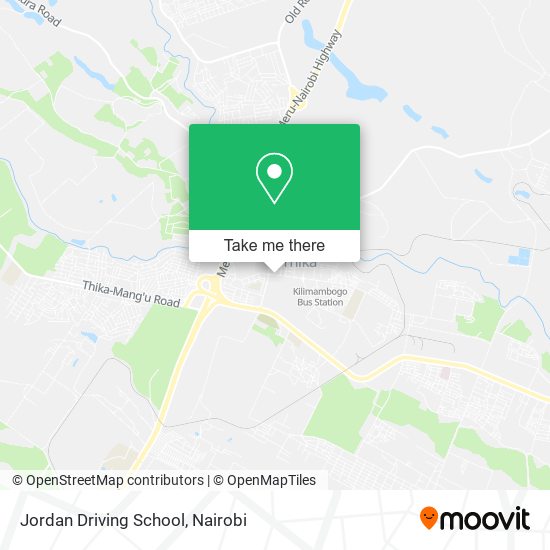 Jordan Driving School map