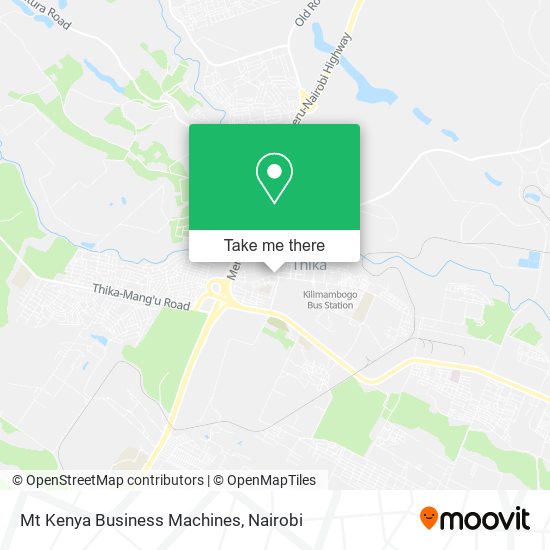 Mt Kenya Business Machines map