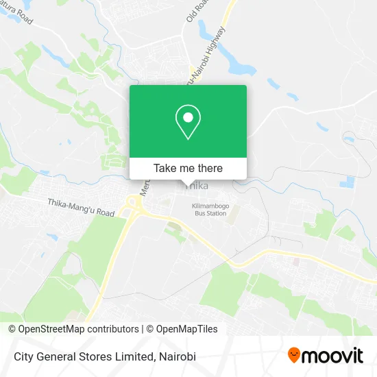 City General Stores Limited map