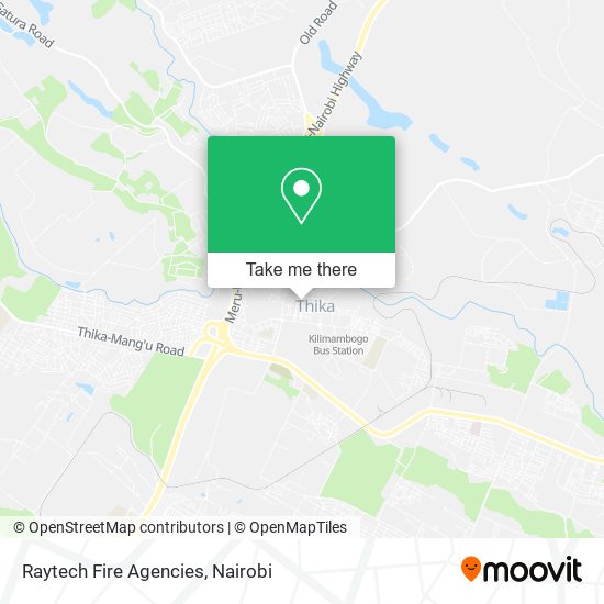 Raytech Fire Agencies map