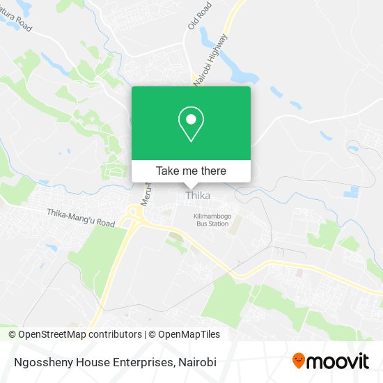 Ngossheny House Enterprises map