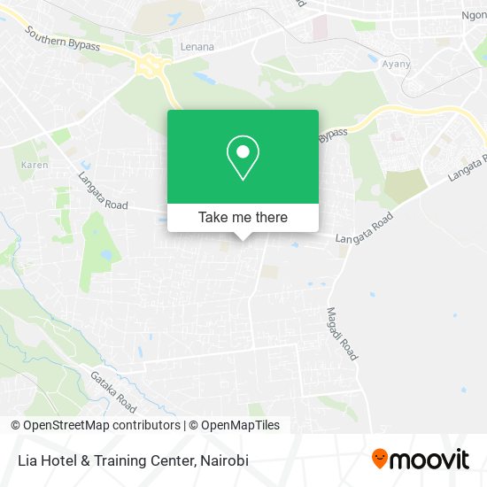 Lia Hotel & Training Center map