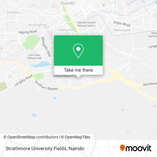 Strathmore University Fields map