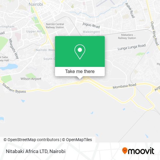 Nitabaki Africa LTD map