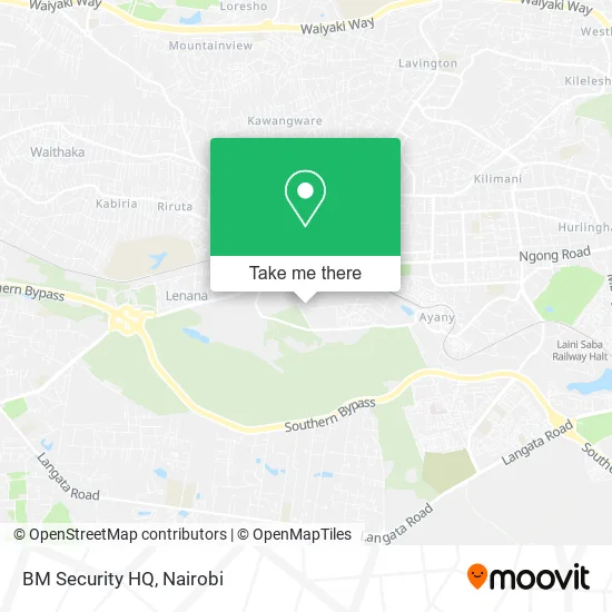 BM Security HQ map