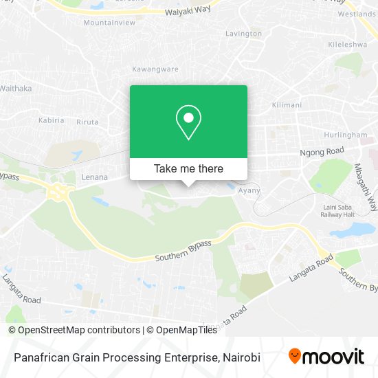 Panafrican Grain Processing Enterprise map