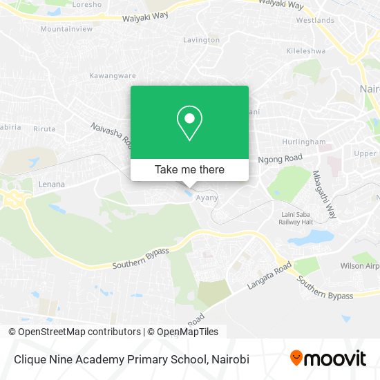 Clique Nine Academy Primary School map