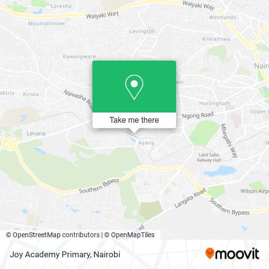 Joy Academy Primary map
