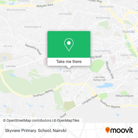 Skyview Primary. School map