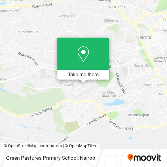Green Pastures Primary School map